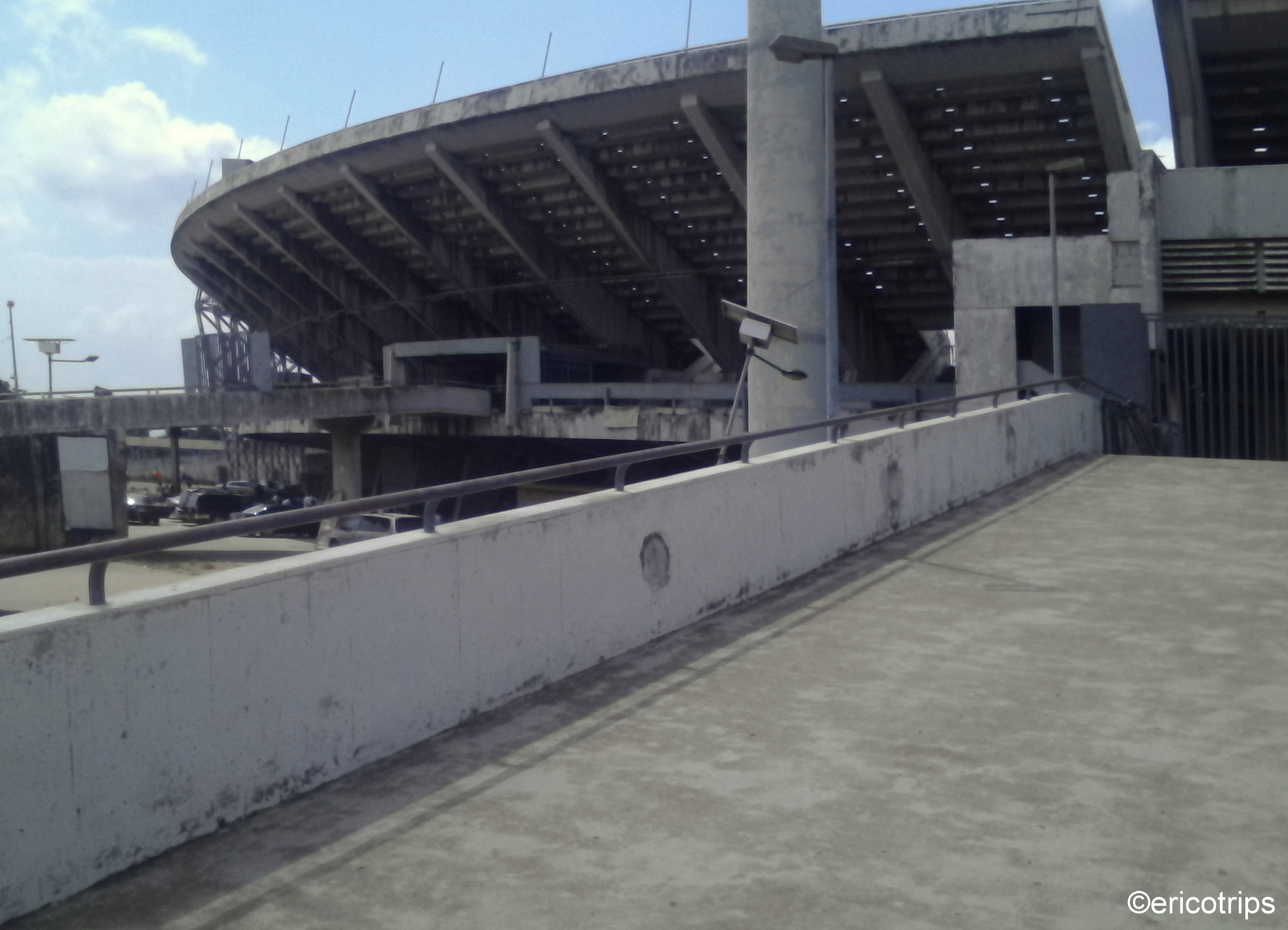 _National Stadium- beams, columns and guardrails