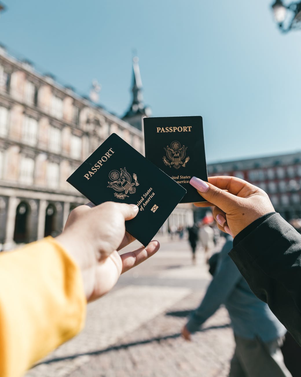 Travel documents passports