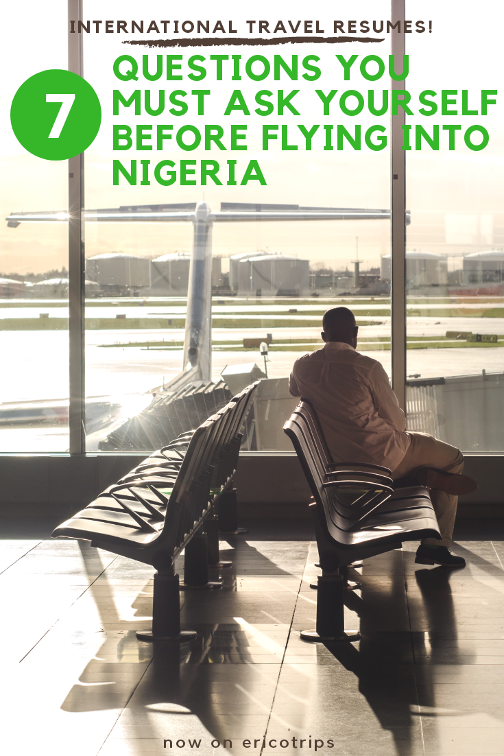 International passenger flight resume in Nigeria