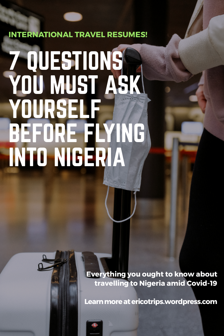 International passenger flights resume in Nigeria