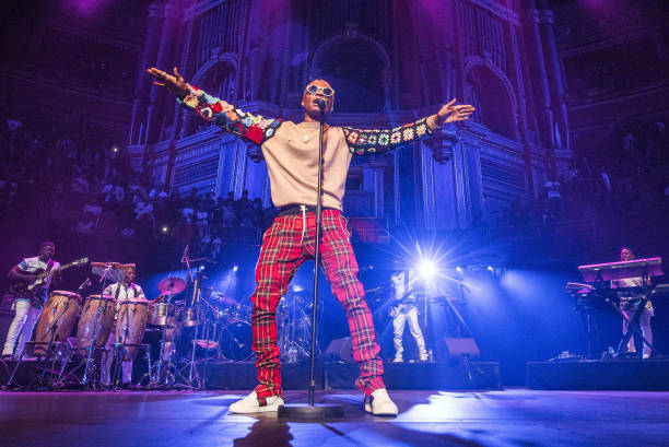 Wizkid performing live at the Royal Albert Hall 